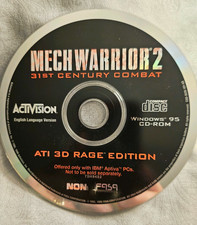 MechWarrior 2 - 31st Century Combat Robot Game ATI 3D Rage Edition Windows 95 CD picture