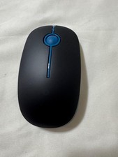 Vssoplor 2.4G Slim Portable Optical Wireless Mouse Black and Blue MS001 @c8 picture