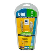 BELKIN F3U134-10-CBL MACINTOSH USB 10' 3m CABLE NEW IN PACKAGE picture