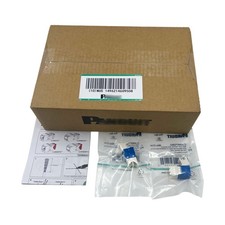 50X CJ688TGBU Giga TX For Panduit Cat6 MiniCom UTP RJ45 Network Jack Module Blue picture