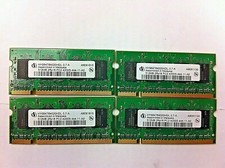 Lot of 4 Infineon HYS64T64020HDL 3.7-A 512MB 2Rx16 PC2-4200S-444-11 Memory Ram 4 picture