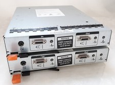 Pair of Dell AMP01-SIM 0JT517 MD1000 EMM SAS/SATA Controller picture