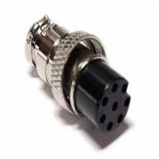 8 Pin CB/Ham Radio Female Microphone Plug picture
