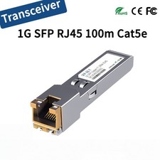 J8177D HPE Aruba Compatible 1000BASE-T SFP Copper RJ-45 100m Transceiver picture