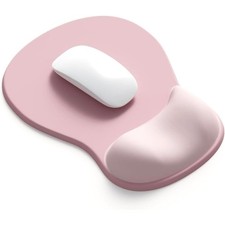 Ergonomic Mouse Pad with Gel Wrist Support, Comfortable Wrist Rest Mousepad with picture