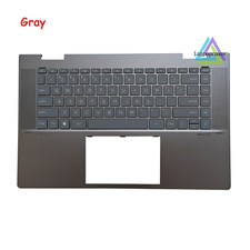 New for HP ENVY X360 15-FH 15-FE 15-FE0013DX 15-FE0053DX Palmrest Keyboard Gray picture