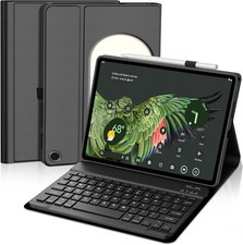 Pixel Tablet 11 Inch Case with Keyboard, Smart Keyboard Cover for Google Pixe... picture