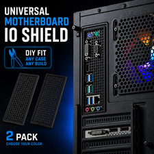 2x Universal Motherboard IO Shield, Universal IO Plate Mutiple colors available picture
