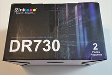 2 Pk EZink DR730 DRUM UNIT for Brother HL  (Not Toner - Open Box Not Used) picture