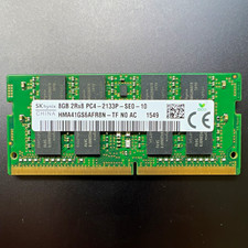 SK hynix 8GB DDR4 SO-DIMM PC4-2133P 260-Pin Laptop RAM HMA41GS6AFR8N-TF picture