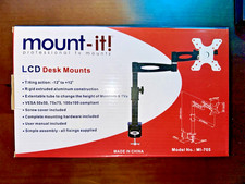 Mount-It Desk Mount Adjustable LCD Monitor Arm Up to 30