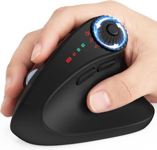 MAM51 Ergonomic Mouse, Bluetooth Mouse with Side Scroll Wheel picture
