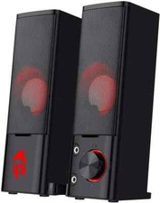 Redragon GS550 PC Speakers Orpheus Stereo Gaming Speaker Sound Bar 2.0 Channel picture