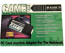 *RARE* Vintage BASICS Gameport Joystick To PCMCIA II/III Adapter For Notebook PC picture