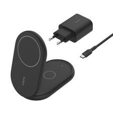 Belkin WIZ028VFBK Boostcharge Headphones Smartphone Black USB Wireless Char ~E~ picture