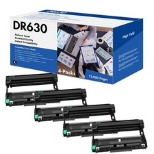 4PK DR630 Drum Unit Fits For Brother DCP-L2300D DCP-L2500D DCP-L2520DW L2540DW picture