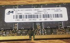 MT8LSDT1664HG-10EB1 Micron Laptop Memory MT8LSDT1664HG-10EB1 Pc100-222-620 128Mb picture