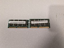 Lot of 2 Hyundai LGS 64MB PC 100Mhz LAPTOP SODIMM MEMORY PC100 - 128MB Total picture