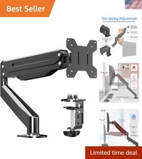 Durable Alloy Steel Monitor Arm with Full Motion Functionality - Fits 17-35 Inch picture