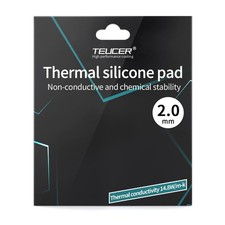 Thermal Pad 14.8 W/mK, 120x120x2mm, Non Conductive Heat Resistance High Tempe... picture
