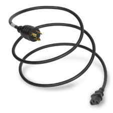 10 Pack of NEMA L6-20P to C13 15A 250V 14/3 SJT Power Cord - Black - 6ft picture