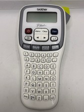 Brother P-Touch PT-H100 Handheld Label Maker TZe Tape Tested Working White Gray picture