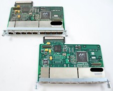 Lot of 2 Cisco Switch 9Port Expansion Module 10/100 Mbps 73-8475-06 & 73-8475-08 picture