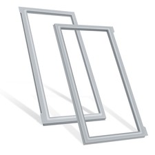 Upgraded W10830162 (Right) & W10830283 (Left) Refrigerator French Door Seal G... picture