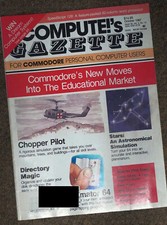 Compute's Gazette For Commodore Personal Computer Users Oct 1988 picture