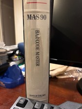 BRAND NEW SHRINK WRAPPED MAS90 BAR CODE MASTER. DISKS. NFR. picture