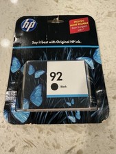 Genuine HP 92 Ink Cartridge - Black (‎C9362WN) Brand New picture