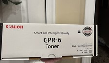 Genuine Canon GPR-6 Black Toner image RUNNER 2200,2800,3300, 2627 BLACK TONER picture