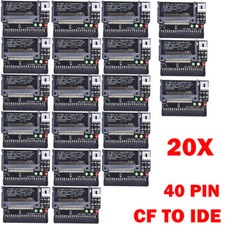 20X Compact Flash CF to 3.5 Female 40 Pin IDE Bootable Adapter Converter Card picture