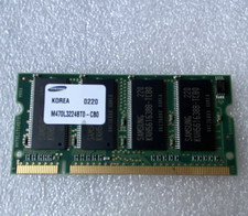 Samsung 256MB DDR SO-DIMM PC-2100 (DDR-266) 200-Pin Non-ECC RAM M470L3224BT0-CB0 picture