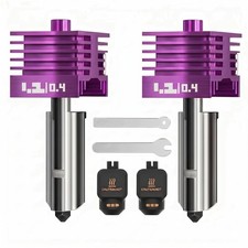 2PCS 0.4MM Hotend Kit for Bambu Lab P2S/H2D/H2C/H2S/X2D/A1/A2L/A1MIN | Quench-Po picture