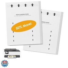 15-Pack Letter Size Printer Cleaning Sheets for Laser and Inkjet Copier Fax R... picture