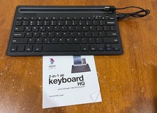 Digital Basics 2 in 1 Air Keyboard HQ Black USB Cable Working picture