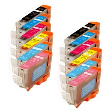 Color Ink Cartridges for CLI-8 Canon Pixma iP6600D iP6700D Photo Printer picture