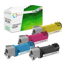 TCT 4PK Color Toner Cartridge Set For Xerox Phaser 6125 6125N printer series picture