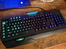 Logitech G910 Orion Spark RGB Mechanical Gaming Keyboard Y-U0023 Romer-G Tested picture