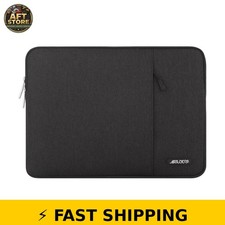 MOSISO 13 Inch Laptop Sleeve Bag with Pocket - Polyester - Black picture