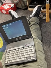 Very Rare Compaq Contura Laptop 4/25 2820D Series Works And Mouse picture