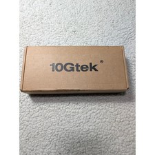 10Gtek Gigabit Ethernet Media Converter G0101-SFP 10/100/1000M Fiber RJ45 Black picture