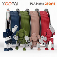 YOOPAI PLA Matte 1.75mm 4x250g Filament Kit with Spool for Bambu Lab picture