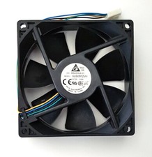 Delta High Speed Case Fan AUB0912VH 92x92x25mm 3800 RPM 67CFM 45dBA PWM 4-pin picture