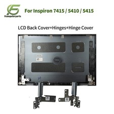 New For Dell Inspiron 5410 5415 7415 2-in-1 Back Cover W/Hinges Hinge Cap 0GWRR6 picture