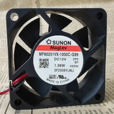 SUNON MF60251VX-1000C-G99 12V 1.56W 6025 High Air Volume Cooling Fan 6cm picture