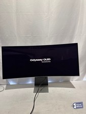 Samsung Odyssey G85SB 34in QD-OLED Curved Monitor 175Hz 0.03ms Silver USB-C picture