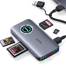 Cfexpress Type A/B Card Reader, USB 3.2 Gen 2 (10Gbps) Reader, 4 in 1 UHS-II Sd& picture