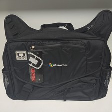 OGIO Windows Vista  Design Hip Hop Messenger Laptop Bag Black Sling Crossbody picture